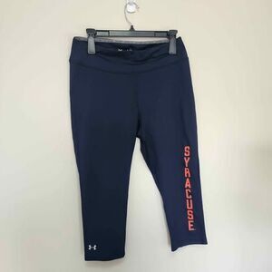 Under Armour Syracuse University Crop Leggings Large